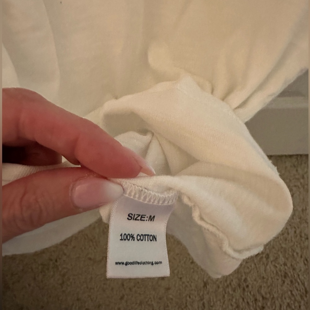 Goodlife White T-Shirt - Picture 4 of 4